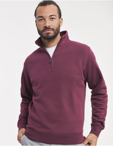 RUS-0R270M0-Authentic Quarter Zip Sweat